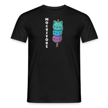 Asiatische Küche Mochi Reis Eis Dessert - Männer T-Shirt - Schwarz - Vorne - AI Model Male 178 light (178cm)