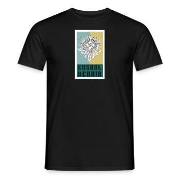 Basken Spanisch Euskal Herria Region National - Männer T-Shirt - Schwarz - Vorne - AI Model Male 178 light (178cm)