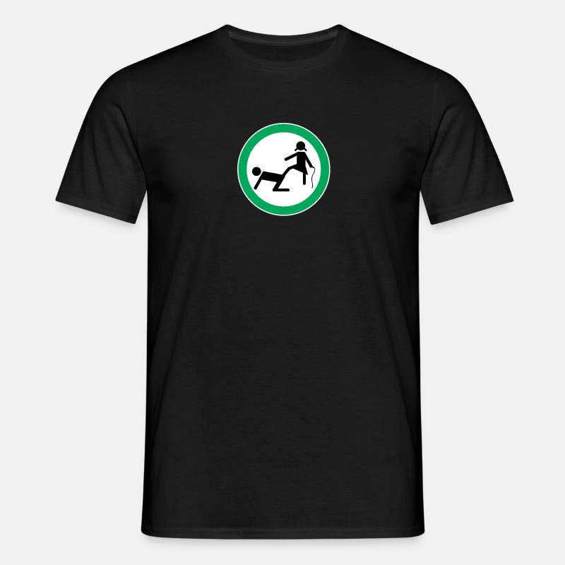 Devot - Männer T-Shirt - Schwarz
