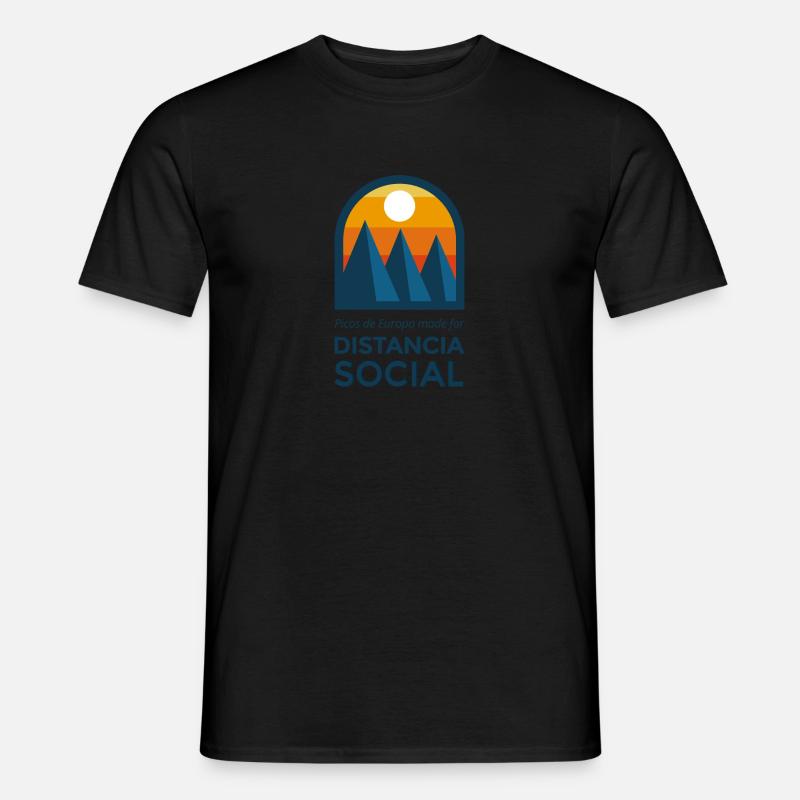 Soziale Distanz - Männer T-Shirt - undefined