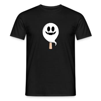 pingpong tennis de table halloween raquette de tennis de table - T-shirt homme - noir - Devant - AI Model Male 178 light (178cm)