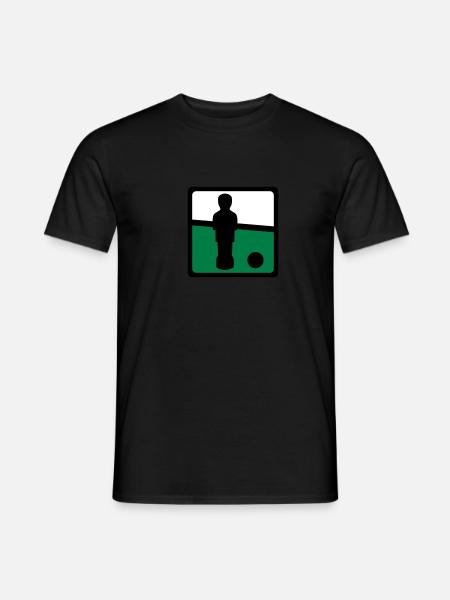 Kicker - Männer T-Shirt - Schwarz