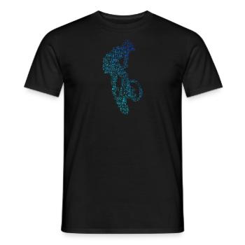 Radfahren Damen Herren bmx jungen bmx bmx fahrrad - Männer T-Shirt - Schwarz - Vorne - AI Model Male 178 light (178cm)