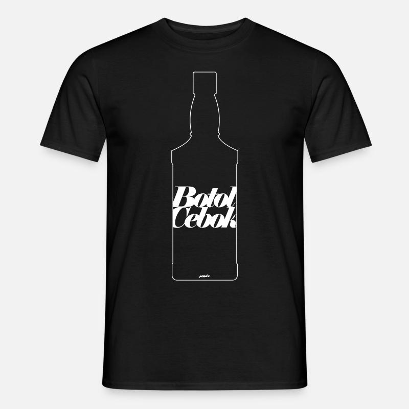 Botol Cebok - Männer T-Shirt - Schwarz