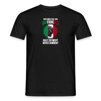 Italien Italiener Vaffanculo - Männer T-Shirt - Schwarz - Vorne - AI Model Male 178 light (178cm)