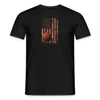 Mars Planet Weltraum Vintage Space Science Sprüche - Männer T-Shirt - Schwarz - Vorne - AI Model Male 178 light (178cm)