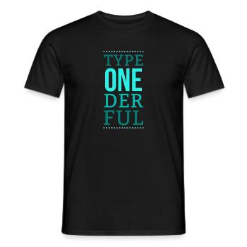 Diabetes Insulin Spruch Witzig Lustig Geschenkidee - Männer T-Shirt - Schwarz - Vorne - AI Model Male 178 light (178cm)