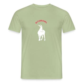 Kitzbühel - Männer T-Shirt - Sage - Vorne - AI Model Male 178 light (178cm)