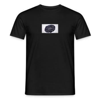 Mondphasen-Sternbild Mosaik - Männer T-Shirt - Schwarz - Vorne - AI Model Male 178 light (178cm)
