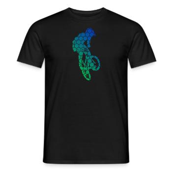 Bike bmx bike bmx Women Men bmx boys - Men's T-Shirt - black - Front - AI Model Male 178 light (178cm)