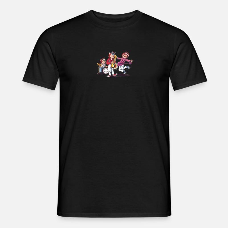 Quietschbeus - Männer T-Shirt - Schwarz