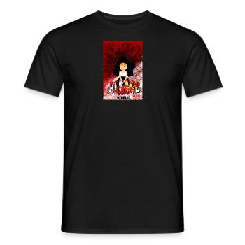 Alsatian Rebel Alsace - Men's T-Shirt - black - Front - AI Model Male 178 light (178cm)
