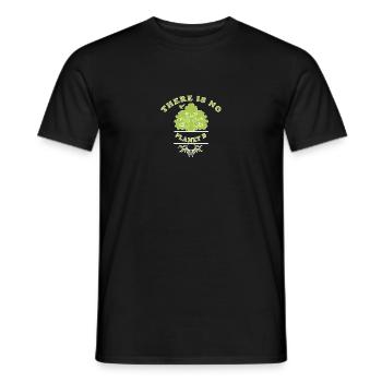 There is no Planet B - Men's T-Shirt - black - Front - AI Model Male 178 light (178cm)