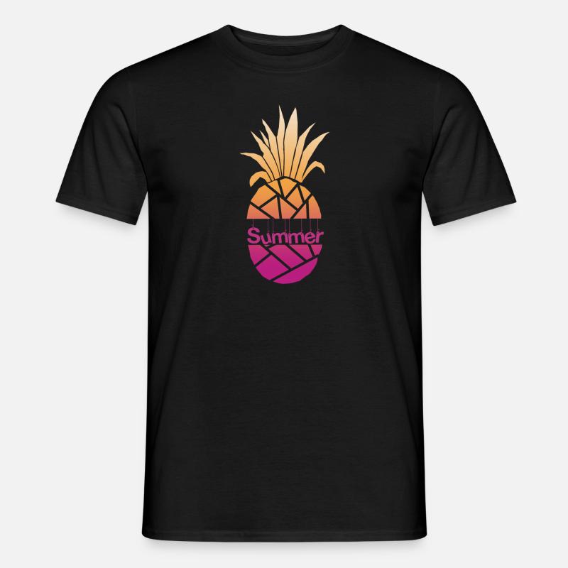 Summer - Männer T-Shirt - Schwarz