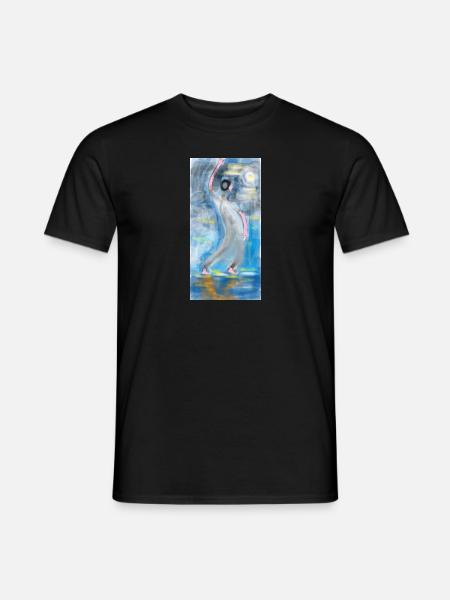 Tanz - Männer T-Shirt - Schwarz