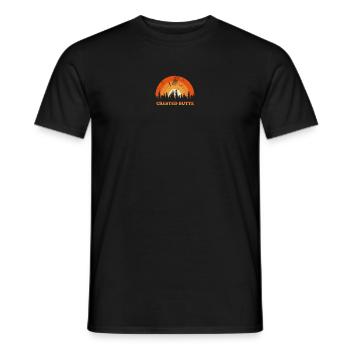Vintage Crested Butte Colorado Fan rétro Cool - T-shirt homme - noir - Devant - AI Model Male 178 light (178cm)
