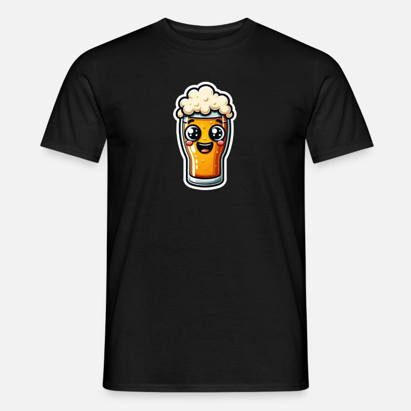 Frothy bliss - Men's T-shirt - black