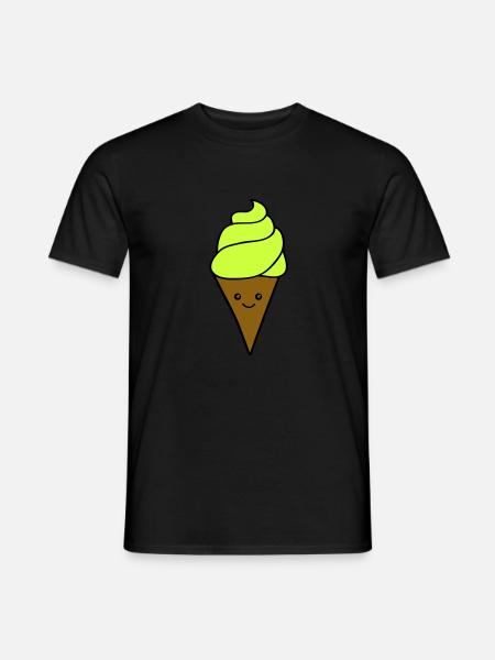 Icecream Smile - Men's T-Shirt - black