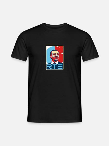 Recep Tayyip Erdoğan - T-shirt homme - noir