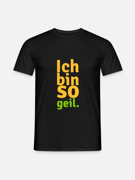 I'm so horny - Men's T-Shirt - black