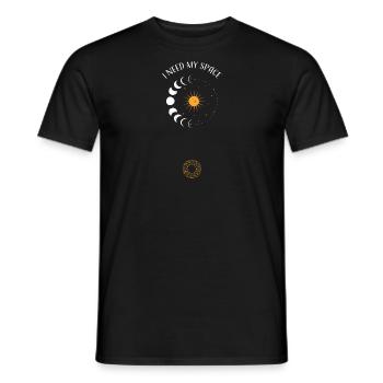 I Need My Space - Astrology - Männer T-Shirt - Schwarz - Vorne - AI Model Male 178 light (178cm)