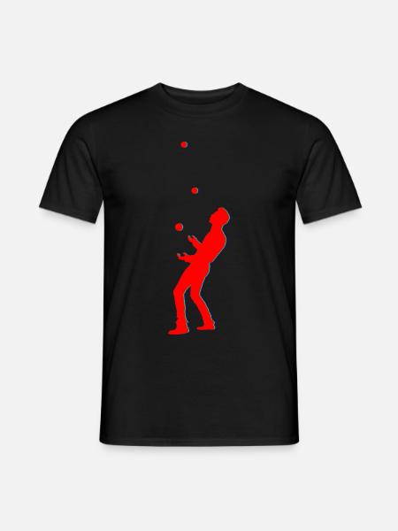 juggling - Men's T-Shirt - black