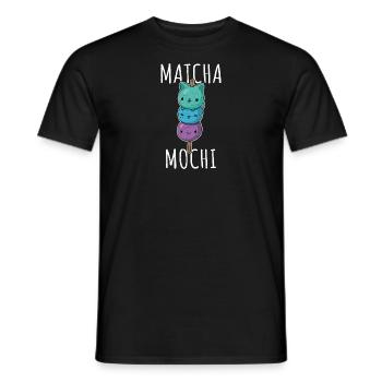 Mochigome Japan Dessert Küche Spruch Reis - Männer T-Shirt - Schwarz - Vorne - AI Model Male 178 light (178cm)