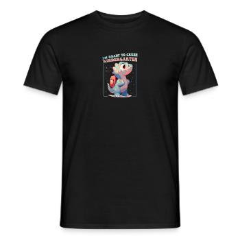 Rawr T Rex Dinosaur Kids - Ich bin bereit zu zerquetschen - Männer T-Shirt - Schwarz - Vorne - AI Model Male 178 light (178cm)