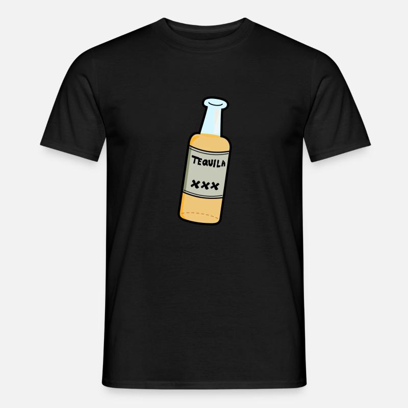 Tequila - Männer T-Shirt - Schwarz
