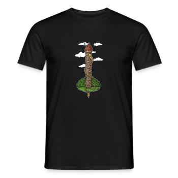 rapunzel - Männer T-Shirt - Schwarz - Vorne - AI Model Male 178 light (178cm)