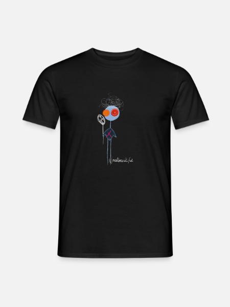 Kunstkind - Männer T-Shirt - Schwarz