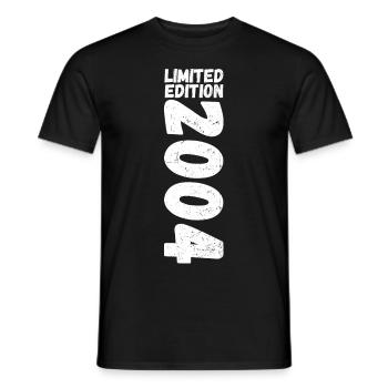 18. Geburtstag Junge Mädchen 18 Jahre 2004 Spruch - Männer T-Shirt - Schwarz - Vorne - AI Model Male 178 light (178cm)