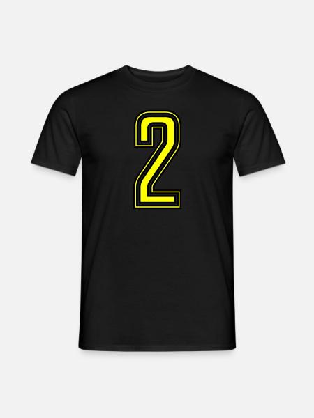 2 - Men's T-Shirt - black