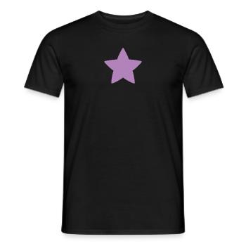 Stern - Männer T-Shirt - Schwarz - Vorne - AI Model Male 178 light (178cm)