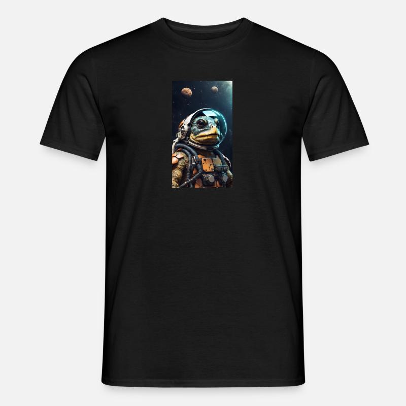 Schildkröten-Astronaut - Männer T-Shirt - undefined