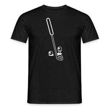 Golf golf club golf - T-shirt homme - noir - Devant - AI Model Male 178 light (178cm)