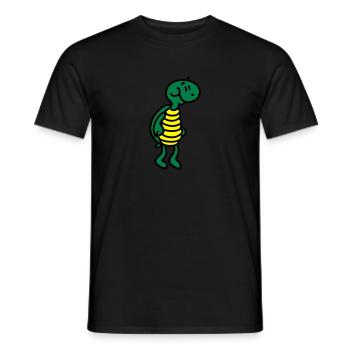 Süße Schildkröte 3 - Männer T-Shirt - Schwarz - Vorne - AI Model Male 178 light (178cm)