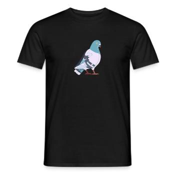 Dove - Men's T-Shirt - black - Front - AI Model Male 178 light (178cm)