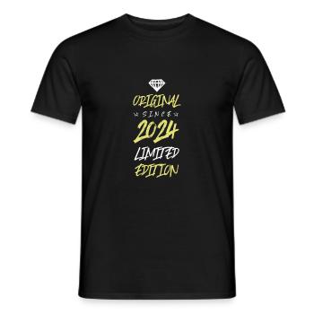 Édition limitée 2024 - T-shirt homme - noir - Devant - AI Model Male 178 light (178cm)