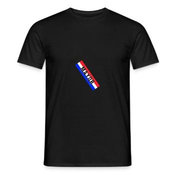 Mayor Sash Costume - Mayor - Men's T-Shirt - black - Front - AI Model Male 178 light (178cm)