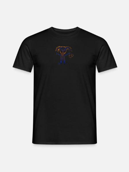 Monster figure - Men's T-Shirt - black