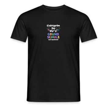 Kita Abgänger Absolvent Kindergartenkind Schulkind - Männer T-Shirt - Schwarz - Vorne - AI Model Male 178 light (178cm)