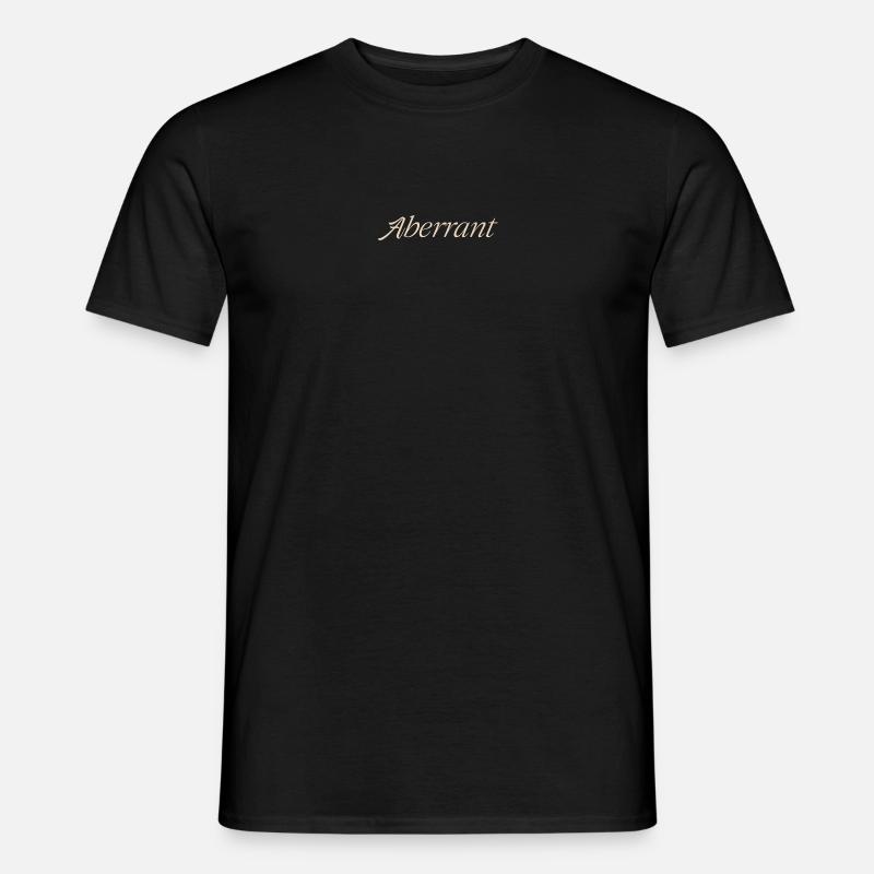 Aberrant - Männer T-Shirt - Schwarz