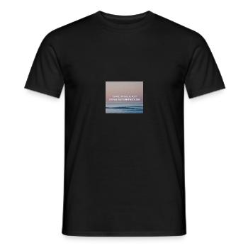 Ich will nur - Philipp Poisel - Männer T-Shirt - Schwarz - Vorne - AI Model Male 178 light (178cm)