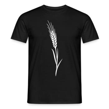 Getreide grain farm farmer cereales - Männer T-Shirt - Schwarz - Vorne - AI Model Male 178 light (178cm)
