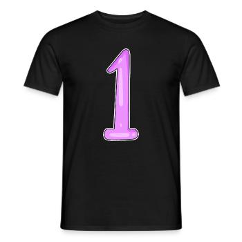 1 Gagnant - T-shirt homme - noir - Devant - AI Model Male 178 light (178cm)