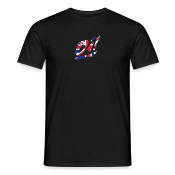 Oi! Unionjack - Männer T-Shirt - Schwarz - Vorne - AI Model Male 178 light (178cm)