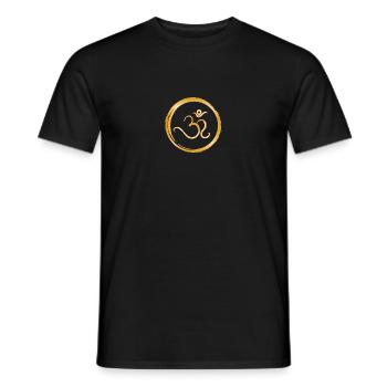 Ohm Cercle - T-shirt homme - noir - Devant - AI Model Male 178 light (178cm)