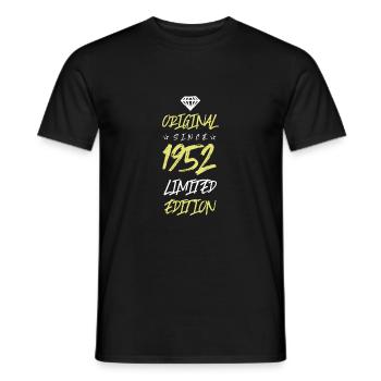1952 Limited Edition - Men's T-Shirt - black - Front - AI Model Male 178 light (178cm)