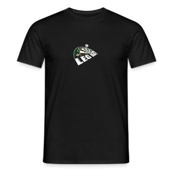 Leg day Darts Darts Darts Team - Men's T-Shirt - black - Front - AI Model Male 178 light (178cm)